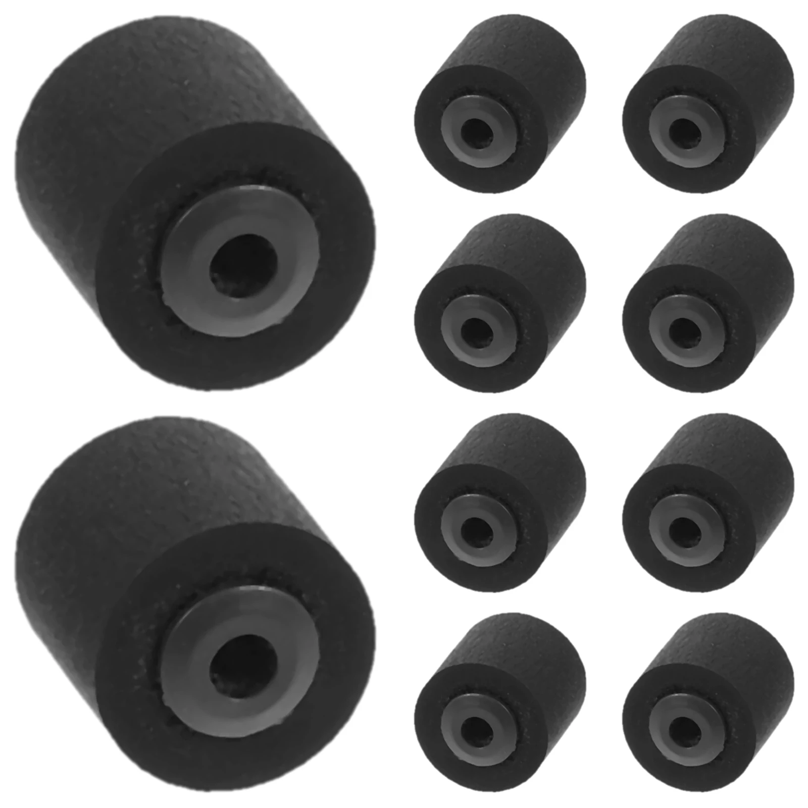 

12 Pcs Pinch Roller for Radio Tape Tool Cassette Rollers Replacement Plastic Machine Repair