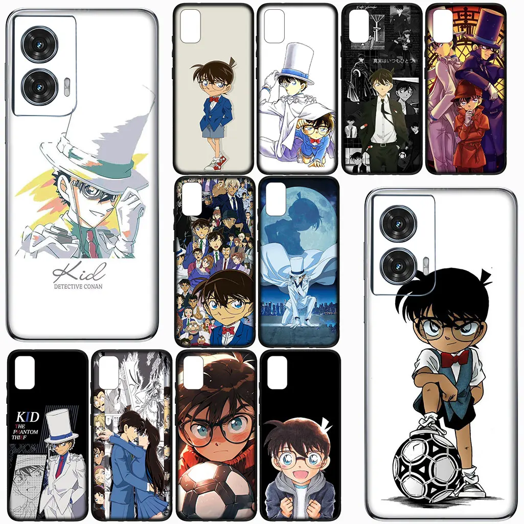 Мягкий чехол Detective Kid Conan для Samsung Galaxy S25 S24 S23 Fe Ultra Plus S7 Edge A13 A15 A05 A06 A16 Чехол для телефона