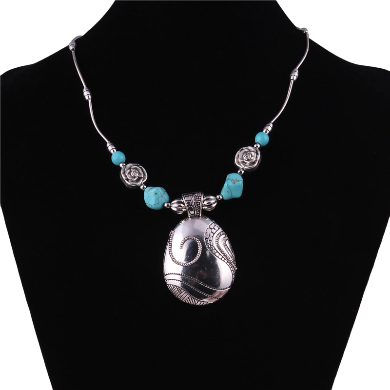 Ethnische Statement-Choker-Halskette für Frauen und Mädchen, Party- und Festival-Schmuckgeschenke – Detail 21
