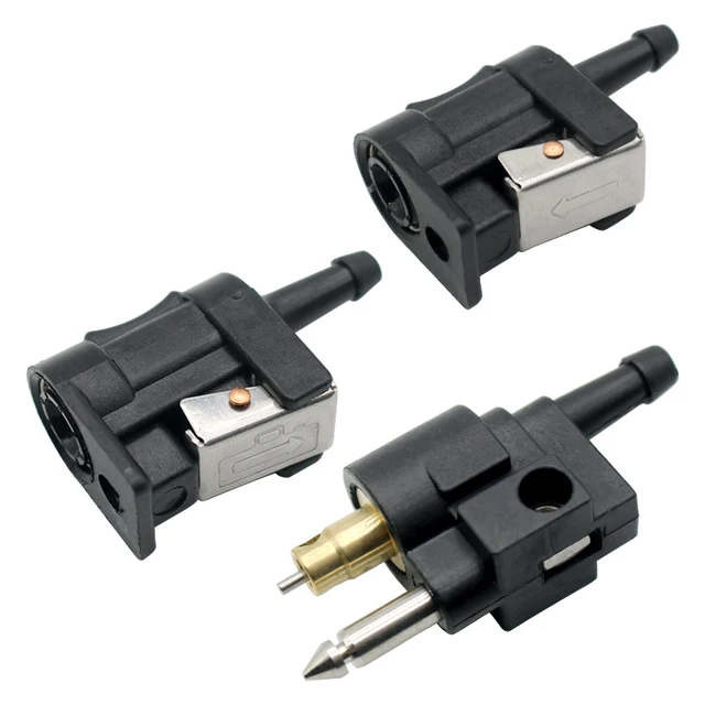 Złącze przewodu paliwowego silnika zaburtowego ​ Akcesoria do łodzi motorowych Yamaha 1/4 ″ 6mm męski 5/16 ″ 8mm żeński złączka węża złączka adaptera rurowego