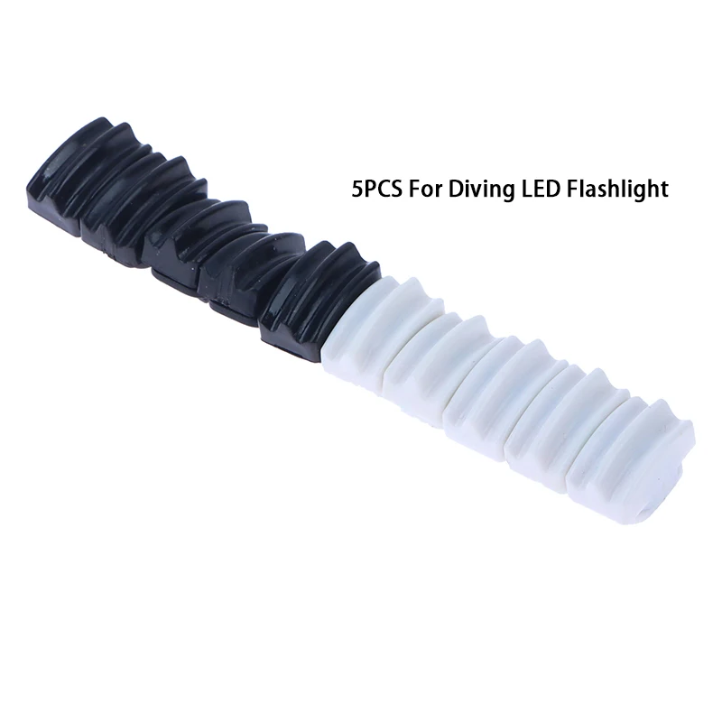 5pcs switch suitable for diving LED flashlight dive torch lamp light underwaterTactical dive torch