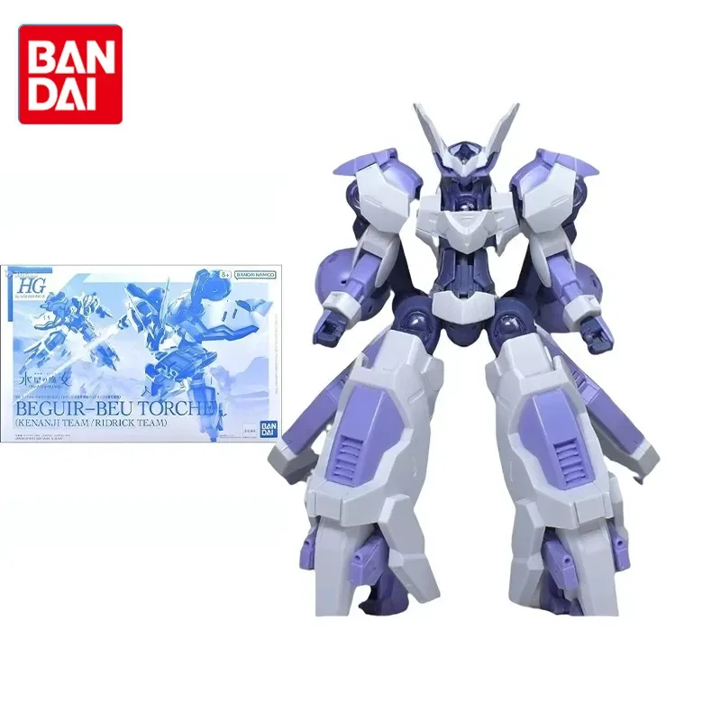 Bandai Original Gundam Model Kit Anime Figure HG 1/144 BEGUIR-BEU TORCHE  Action Figures Toys Collectible Gifts for Children