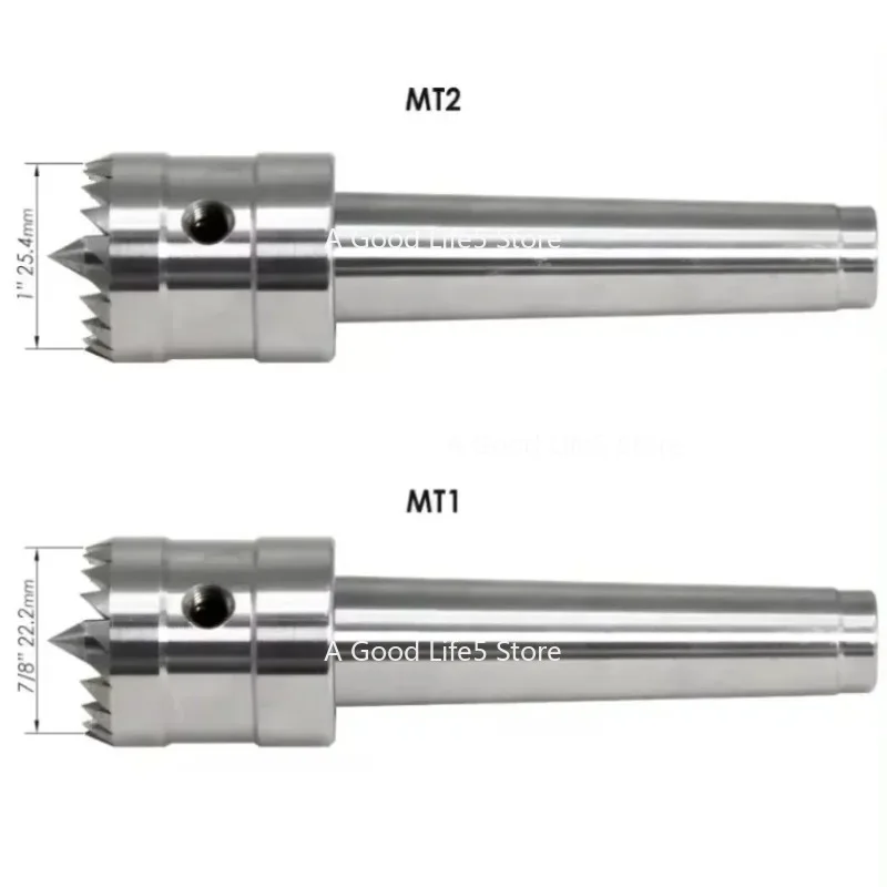 

For Wood Lathe Drive Center Turning Spur MT1 MT2 with Spring Loaded Point Woodturing Woodworking Wood Turning Tools Accessories
