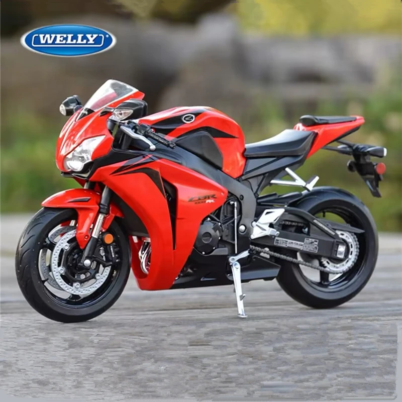 

WELLY 1:10 HONDA CBR1000RR Alloy Racing Motorcycle Model Diecast Street Sports Cross-country Motorcycle Vehicles Model Kids Gift