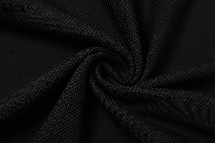 Kliou Elegante Büro Dame Maxi Kleid Frauen Solide Mode drehen-unten Kragen Kurzarm Taste Seite Schlitz Körper-gestaltung Straße Robe – Detail 10
