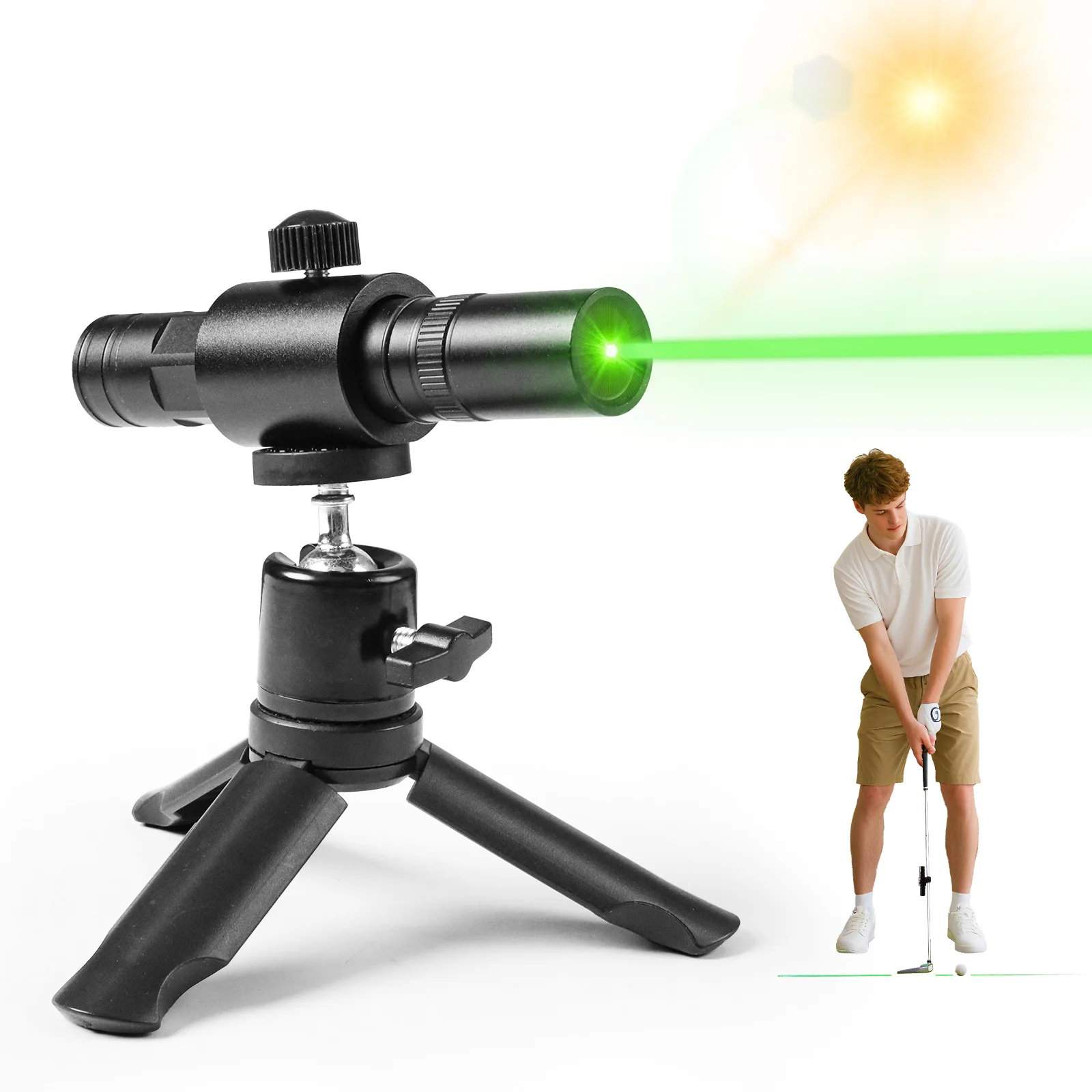golf-laser-training-aid-target-alignment-tool-for-indoor-outdoor-green-line-clear-visibility-putting-path-with-two-models