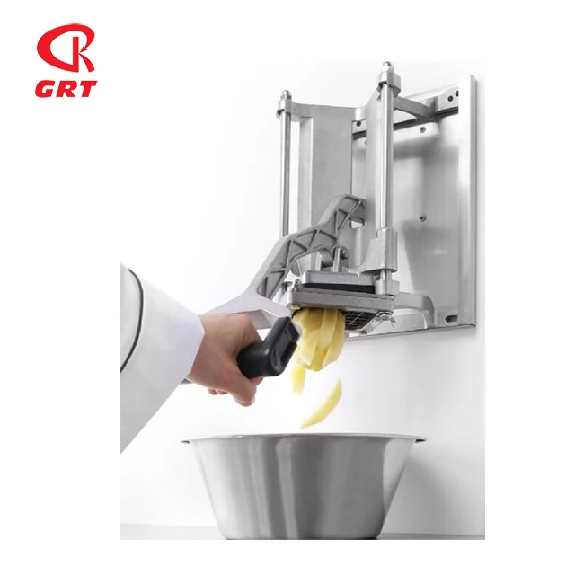 

GRT-HVC02 Aluminum Alloy Heavy Duty French Fry Potato Cutter With Suction Feet