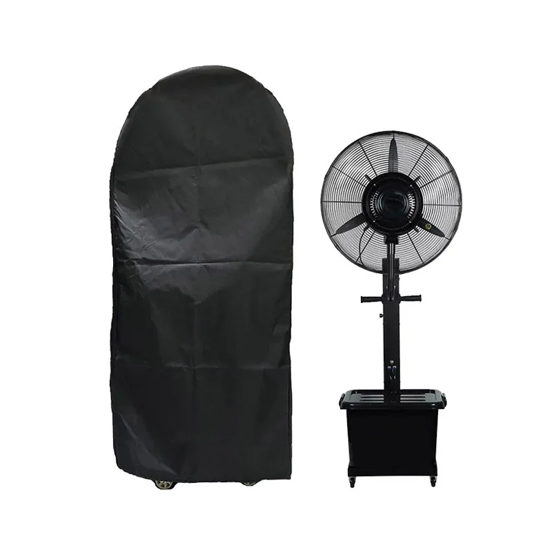 

Polyester cloth covered desktop floor standing water mist fan cover, fan dust cover