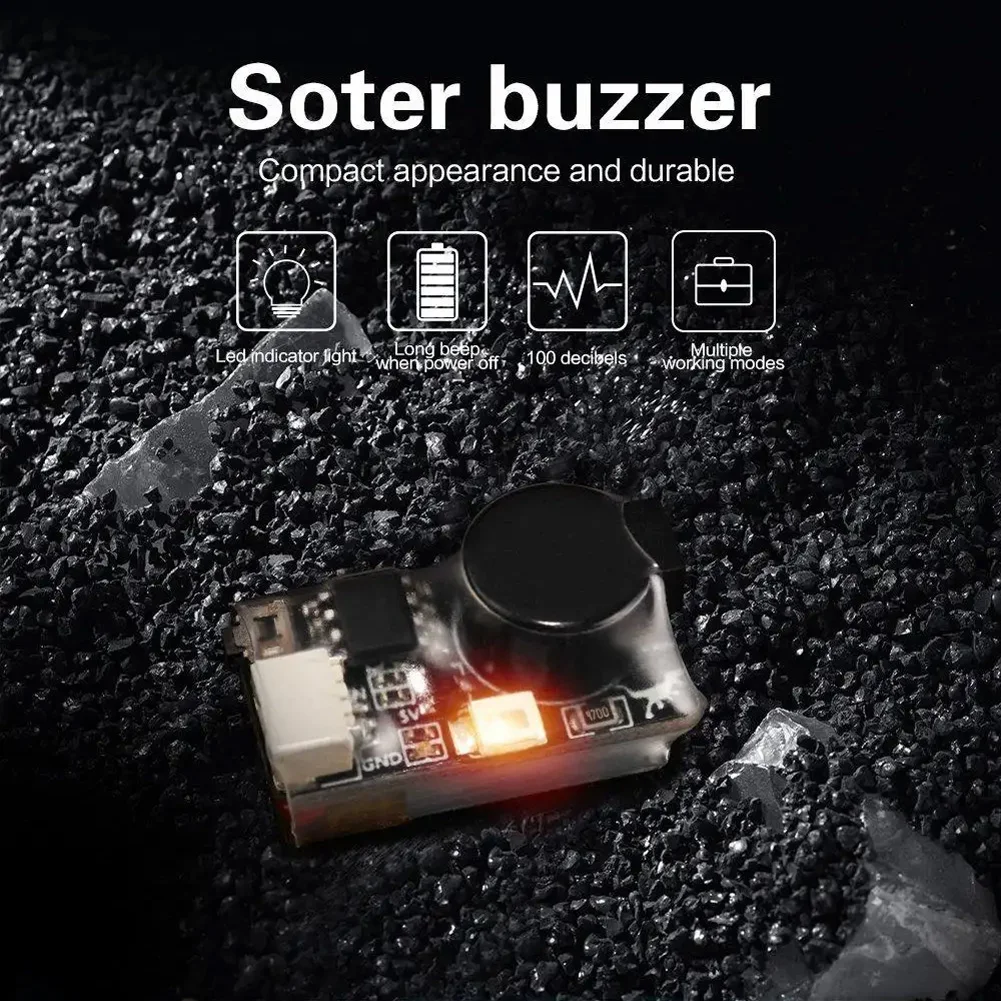 HGLRC Soter Buzzer FPV Drone Alarm Lost Model Beeper Finder Alarm Buzzer for FPV Drone