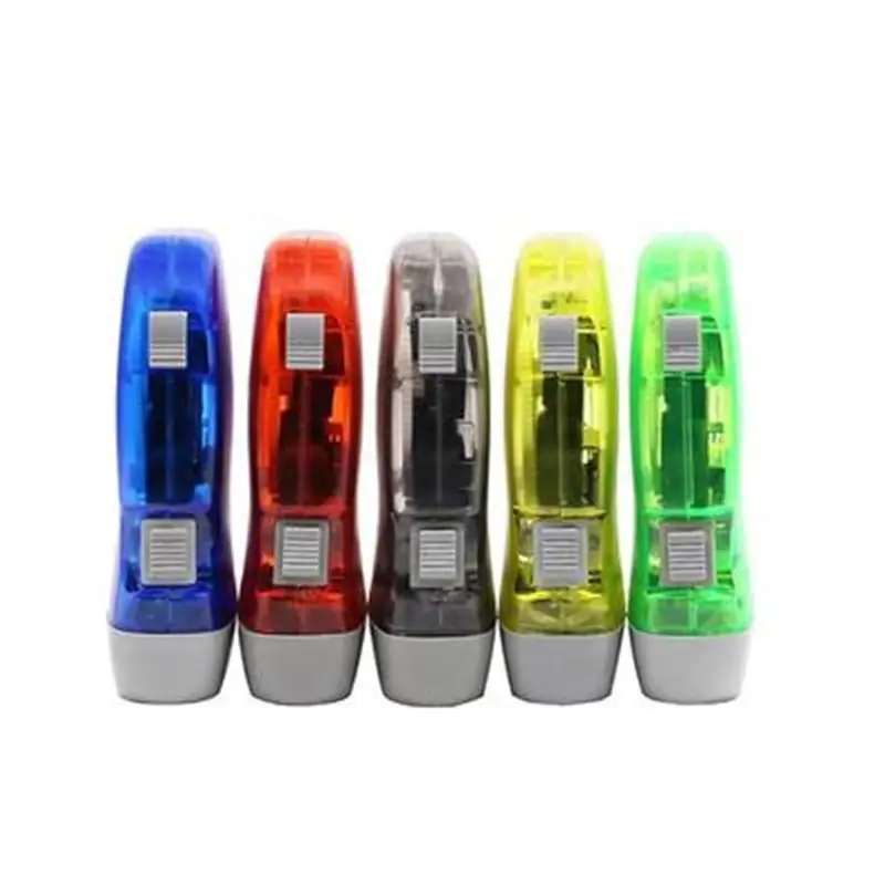 Torcia a LED portatile manuale torcia elettrica manuale di ricarica ecologica creativa a risparmio energetico Super luminosa