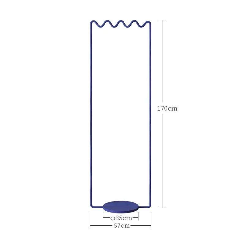 Perchero de estilo nórdico para dormitorio, perchero de lujo para pasillo, elegante soporte para ropa que ahorra espacio para organización de entrada