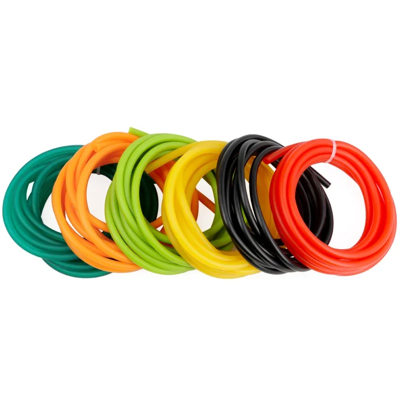 Mangueras de goma de látex natural, tubo Médico Quirúrgico de alta resistencia, banda elástica, Catapulta de tirachinas, IDxOD de Color, 1,6 ~ 10mm, novedad