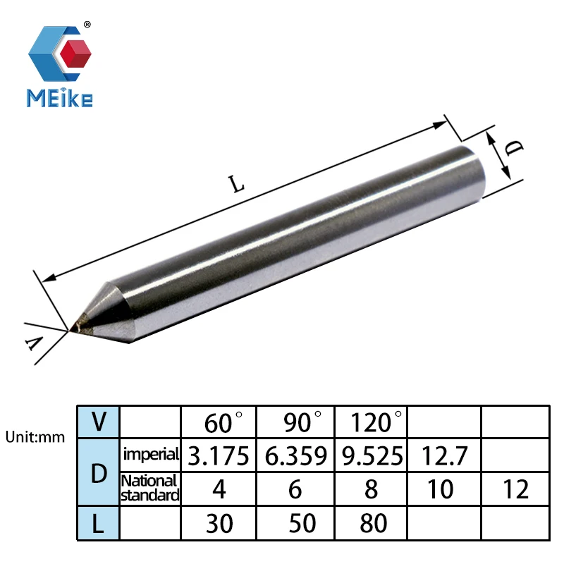 MEike precision trimming knife 60 degree diamond tip pen R-angle arc imported angle trimming pen precision shaping knife