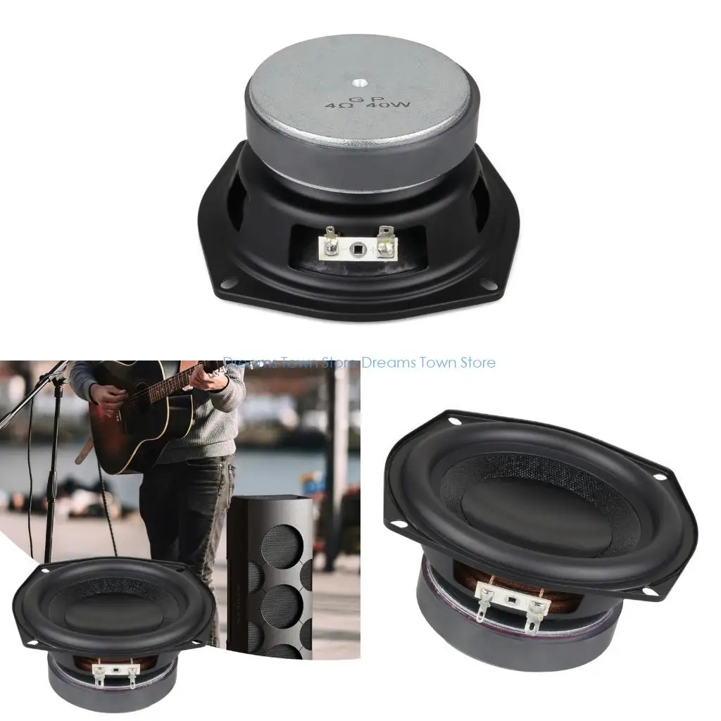 

HX6A Heavy Bass 40W 4Ohm Waterproof Speaker Optimized For Outdoor Use And Longevity