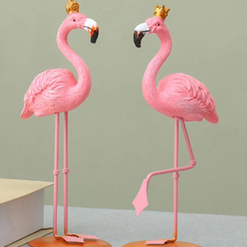 Creative Flamingo Desktop Decorative Ornament Photography Props Housewarming Gifts Bedroom Living Room Decoration