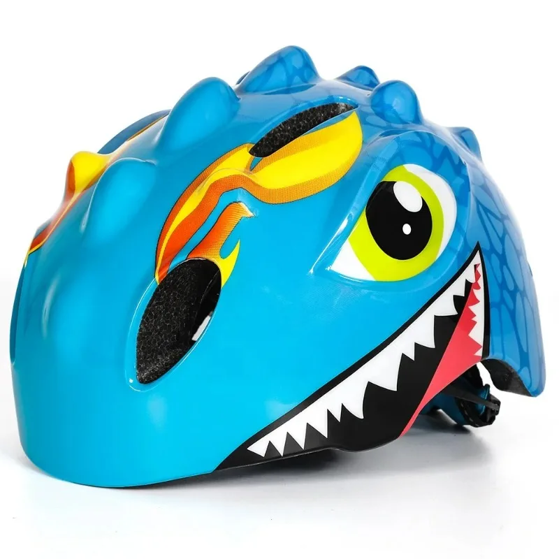 

Animal cute kids scooter bike helmet