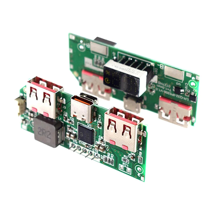 5V 3A Lithium Battery Digital Display Fast Charging Bank Module IP5356 TYPE-C Micro USB Mobile Power Motherboard