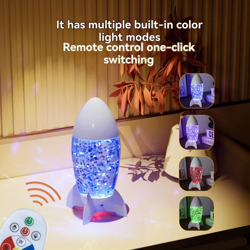 FULL-LED Star Glitter Lamp Ambient Light For Adults And Kids LED Glitter Lamps For Cool Room Decor As Night Light