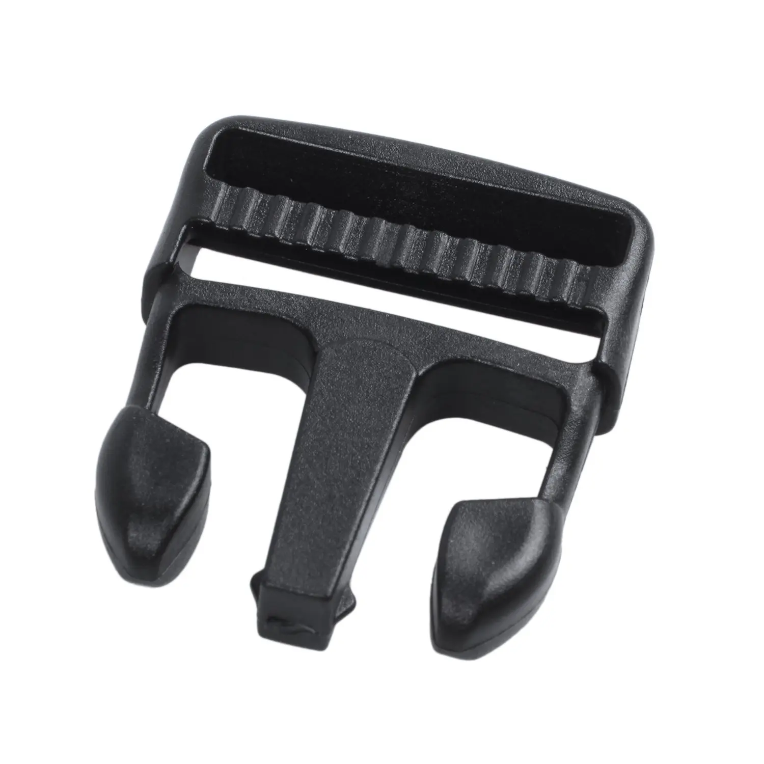 AB08-10X Hard Plastic Strap Band Belt Side Release Buckle 3Cm Width Black