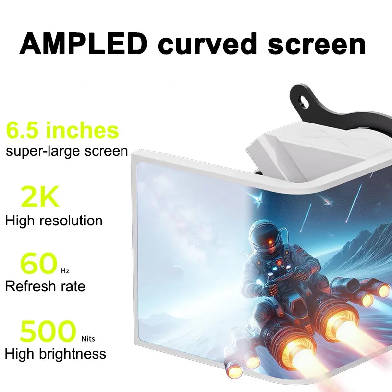TRYX PANORAMA SE 360 ARGB CPU all-in-one water-cooled cooler，6.5-inch curved AMOLED screen/support LGA1851/1700/115X/AM4/AM5