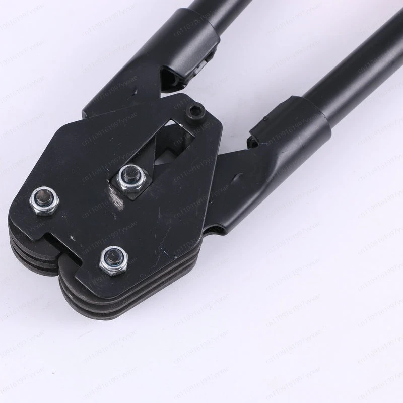 

Ручной пресс-подборщик - клещи для упаковки пластиковой стальной ленты/натяжитель упаковочной ленты, цельная конструкция, прочное крепление.