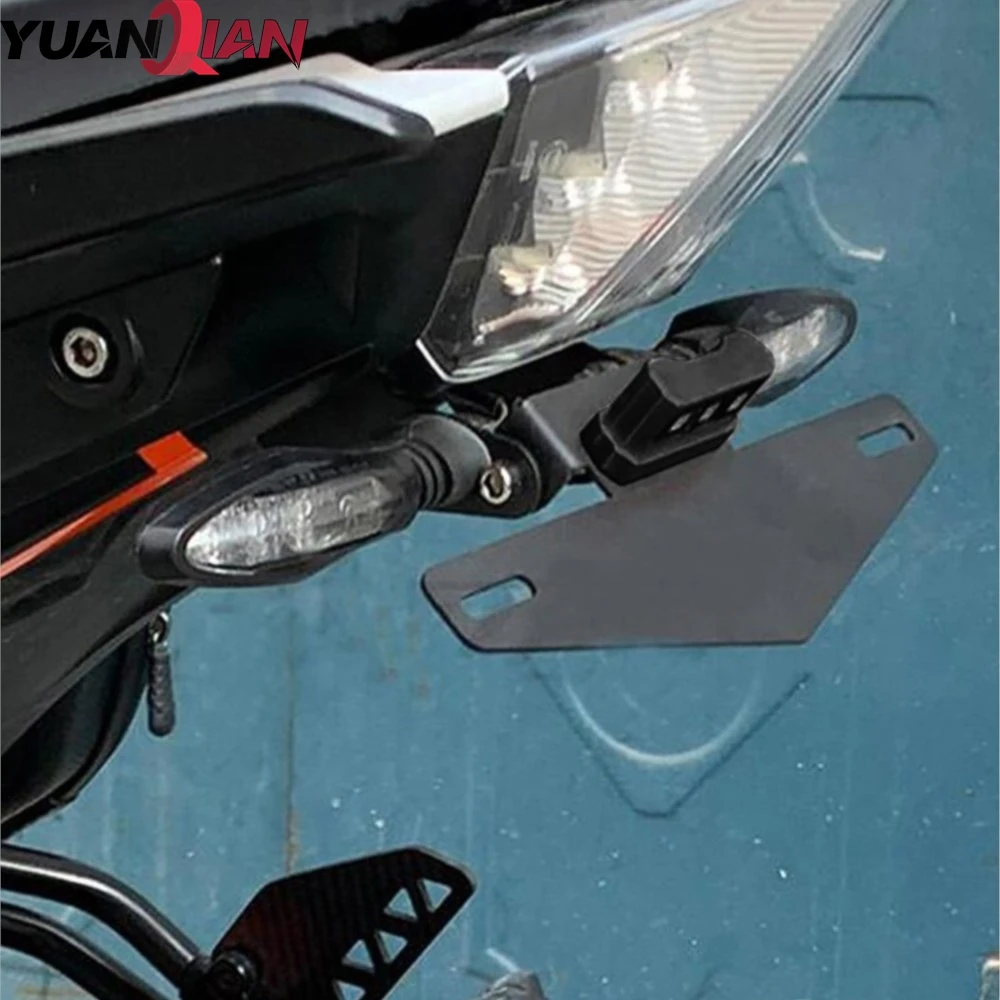 2025 2026 For KTM DUEK 125 250 390 Duke390 2017-2024 Motorcycle Accessories Rear License Plate Tail Tidy License Plate Holder