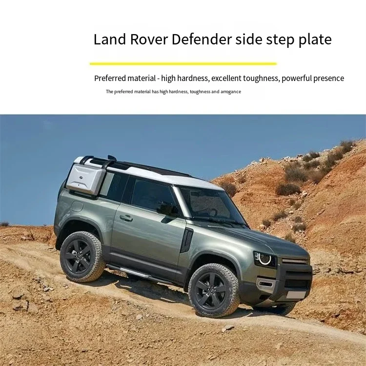 Veidt Suitable for 20+ Models of New Defender 90 Modified Side Steps DEFENDER 90 Aluminum Alloy Fixed Side Footrests
