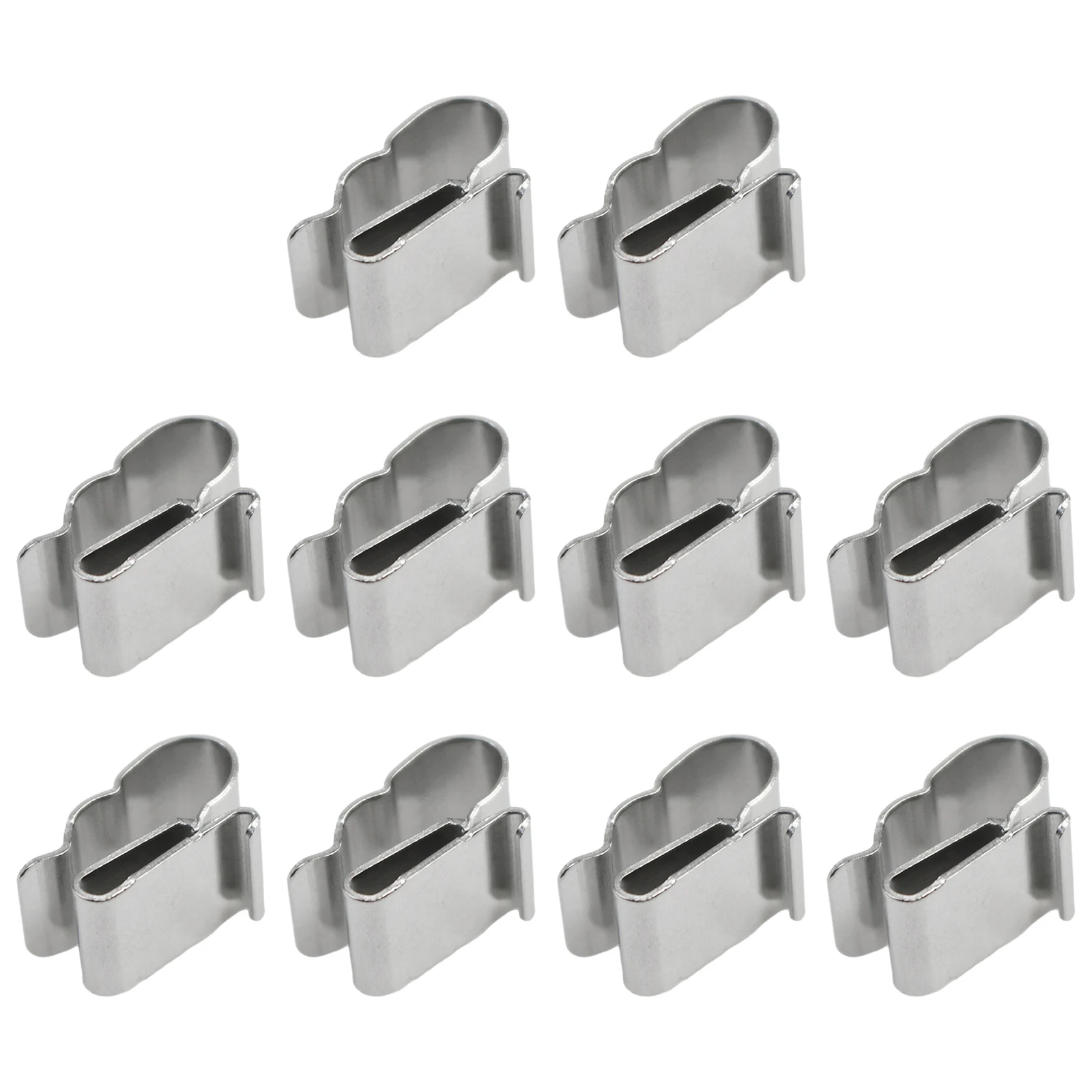 

100 Pcs Stainless Steel Cable Clips for Solar Panels Keep Wires Organized in Your For Home or Outdoor Activities