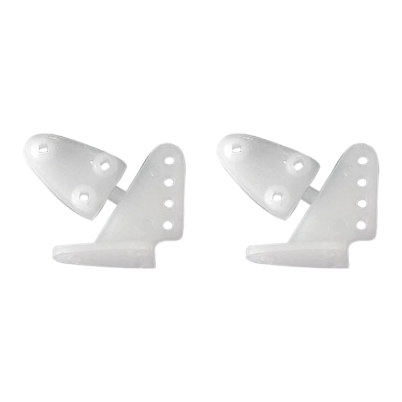 Xaero 10PCS  Nylon Pin Horns for RC Airplanes, 3 Hole/4 Hole Zip Horns No Screws, Electric Plane Foam Model Accessories