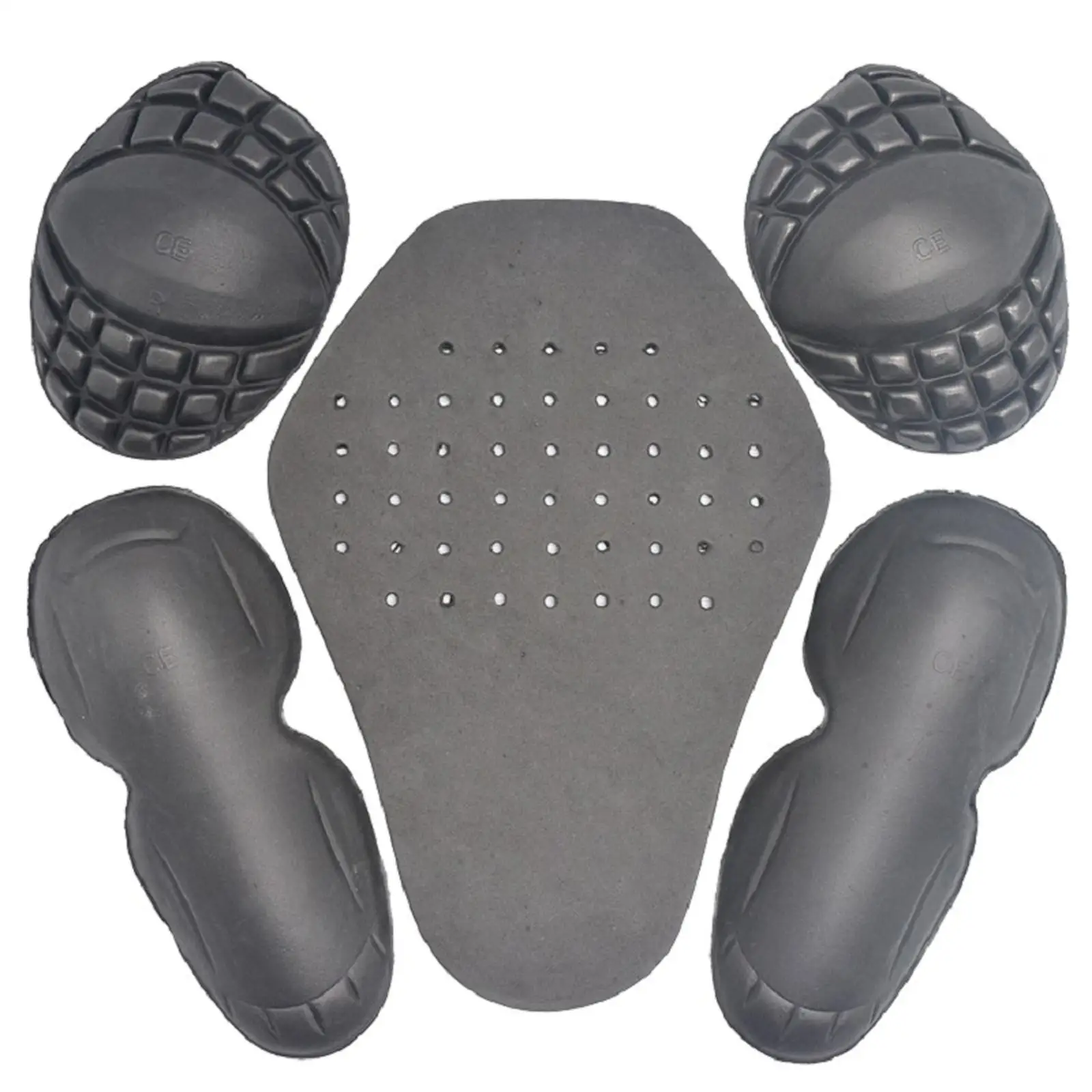 7x Elbow and Shoulder Pads EVA Easy to Clean Built in Protect Protective Gear Riding Protector for Adults Women Men