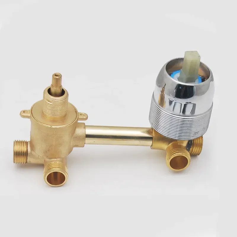 New Steam Shower Room Water Diverter Faucet Mixer Screw Thread 3/4/5 Way Output 10cm Central Hole Size Installation G1/2