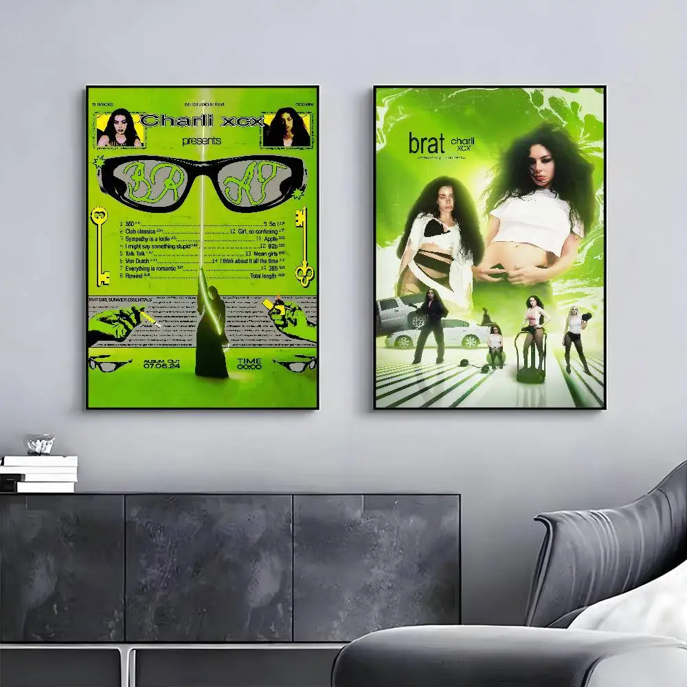 Singer C-CHARLI XCX Poster HD Posters Home Room Bar Cafe Decor Wall Art Painting Picture