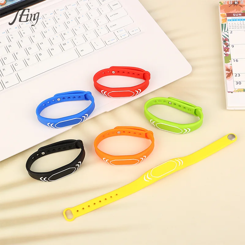 ID 125Khz T5577 Clone Copy Bracelet EM4305 Replicable Writable Waterproof Wristband Key Rfid Copier Badge Access Control Token