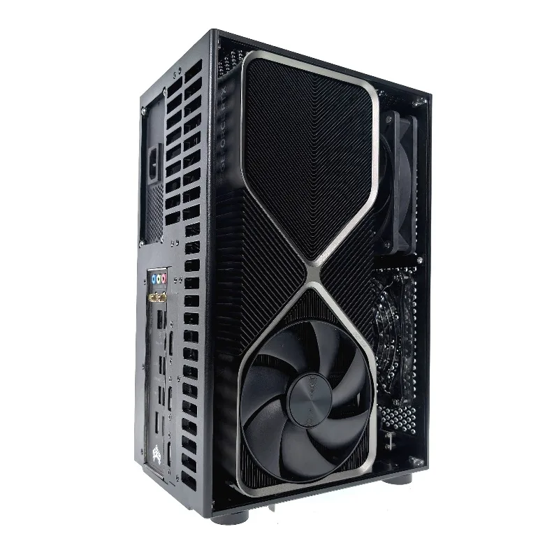 [New] Vertical ITX all-aluminum computer chassis\ 9.3L volume