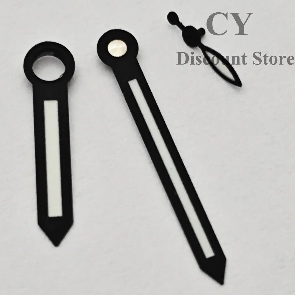 RICHUS Black Luminous Watch Hands ETA6497 6498 ST3600 3620 Movements Watch Repair Accessory Part