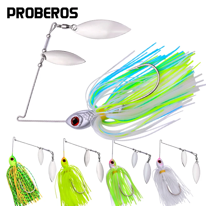 

1/5pc Metal Spinnerbait Sequins Rotating Fishing Lure Bait Spinner Bait Bass Jig Chatter Spoon Lures Buzzbait Fishing Tackle