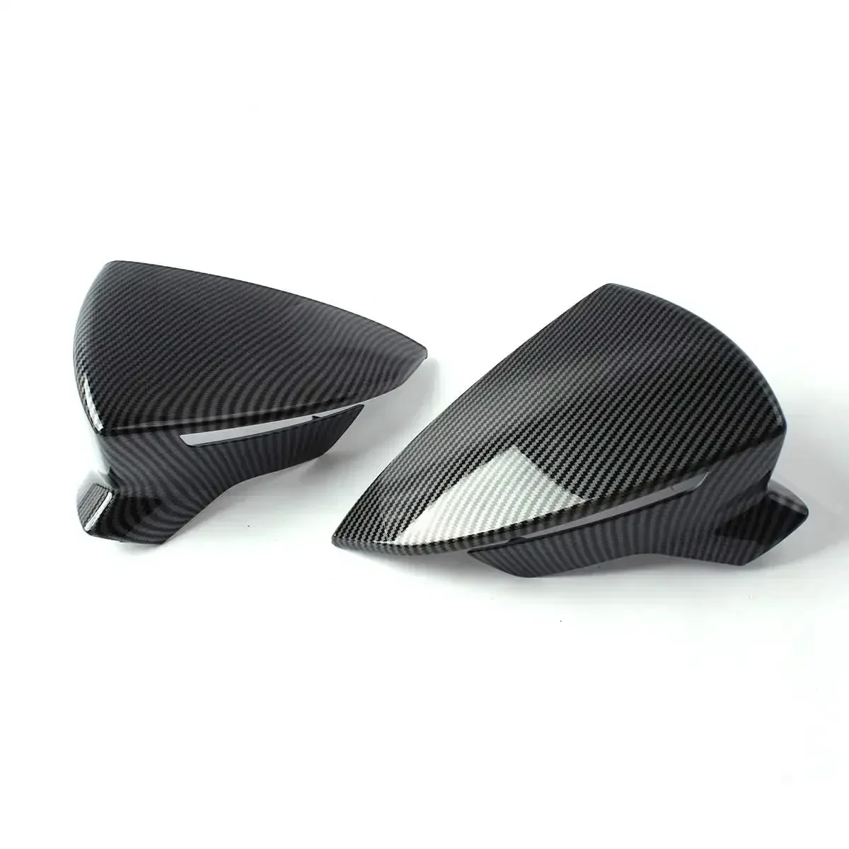 2PCS Car Rearview Mirror Shell Cover Side Mirror Cap For SEAT for LEON MK3 5F ST FR Cupra 13-20 For Ibiza MK5 For Arona 17-18