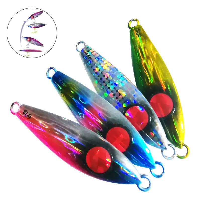 AS Slow Jig Lure Pesca Fishing Pitch Jigs 60g80g100g120g Slow Metal JIgsaws Jigging Sinking Falling luminuous Angler Bait