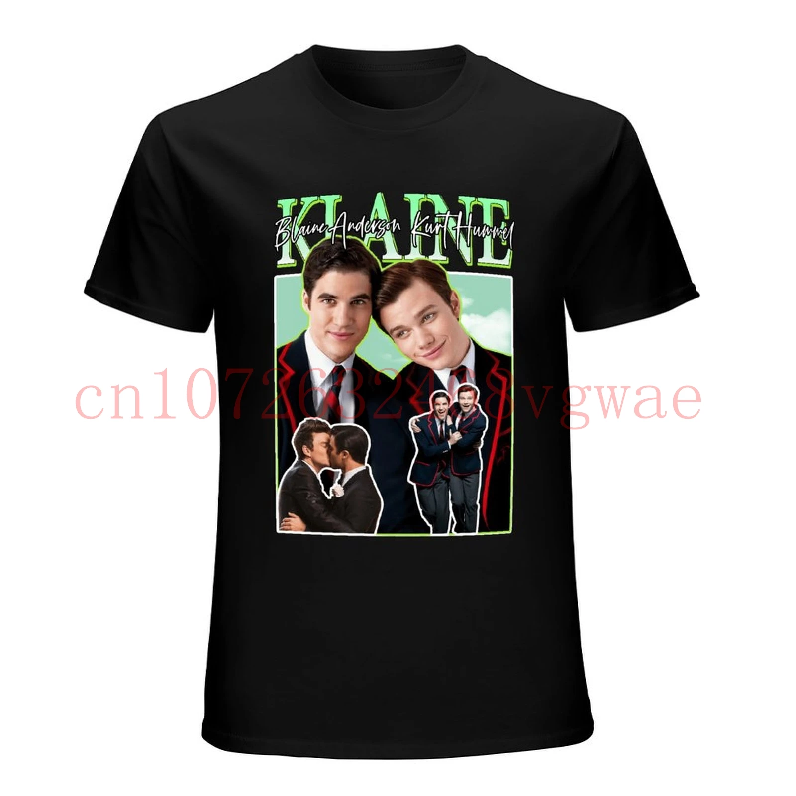 KLAINE Blaine Anderson  Kurt Hummel 90s GRAPHIC TEE