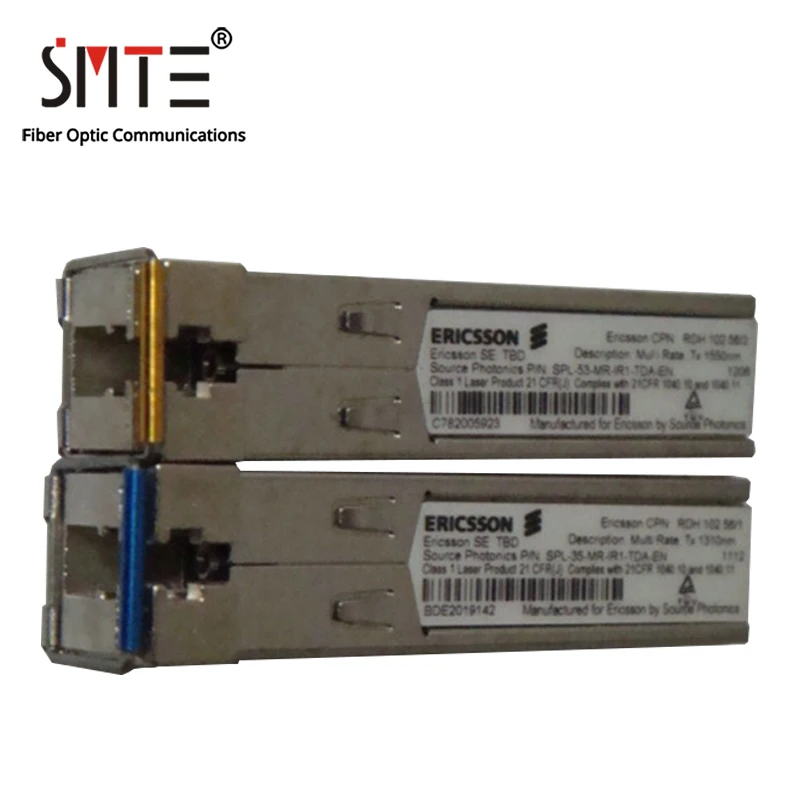 1 par ERICSSON SPL-35-MR-IR1-TDA-EN RDH 102 85/1 85/2 1310nm Módulo de fibra óptica SFP monomodo