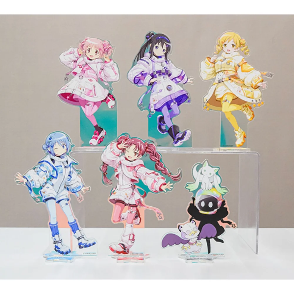 Anime Puella Magi Madoka Magica Magia Day 2026 Acrylic Stand Space Suit Ver. Desk Ornament Collectible Gift Keychain