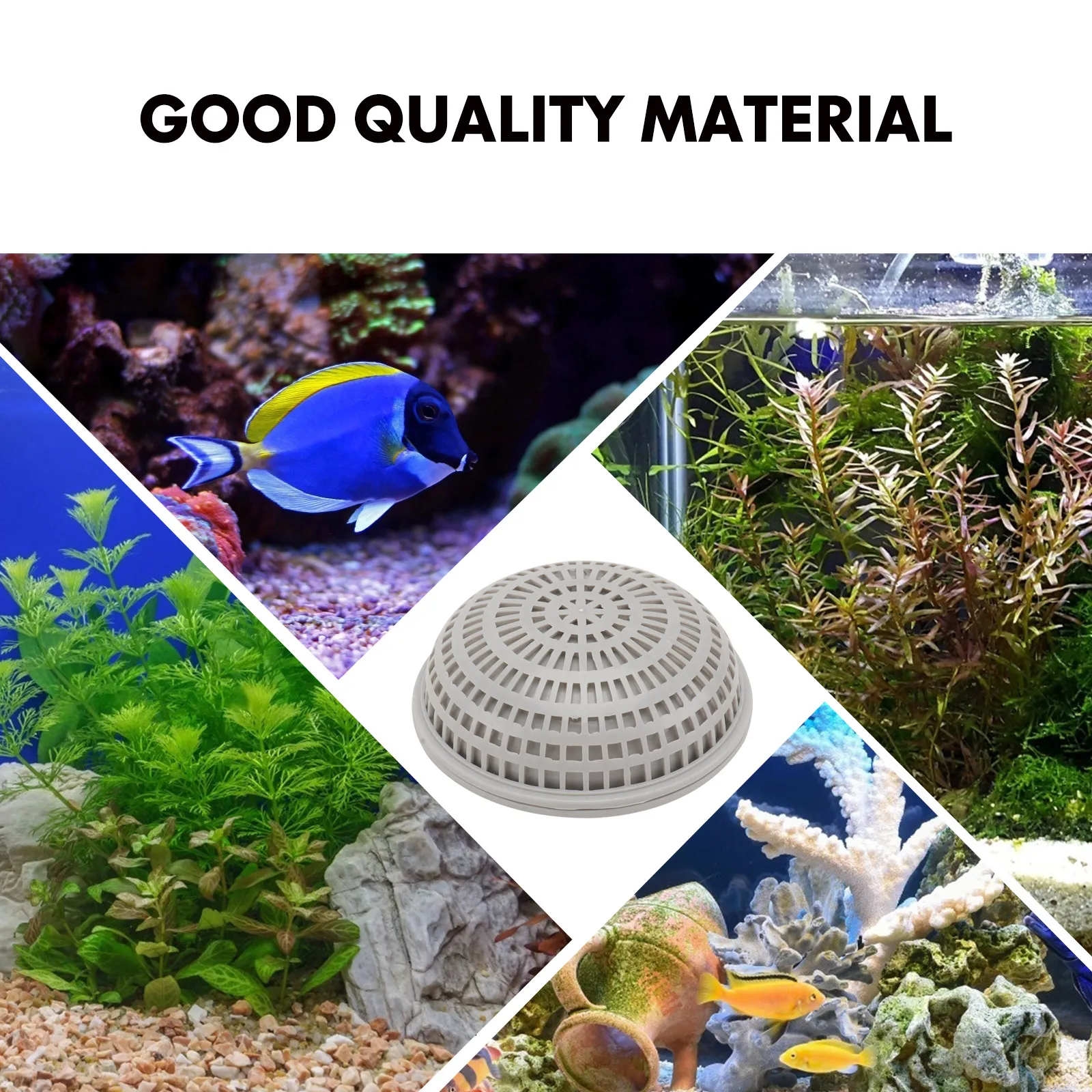 

2pcs Moss Breeding Box Aquarium Grass Holder Water Garden Tank Planter Decorations Aquatic Plant Boxes Fish Tank Decors Plastic