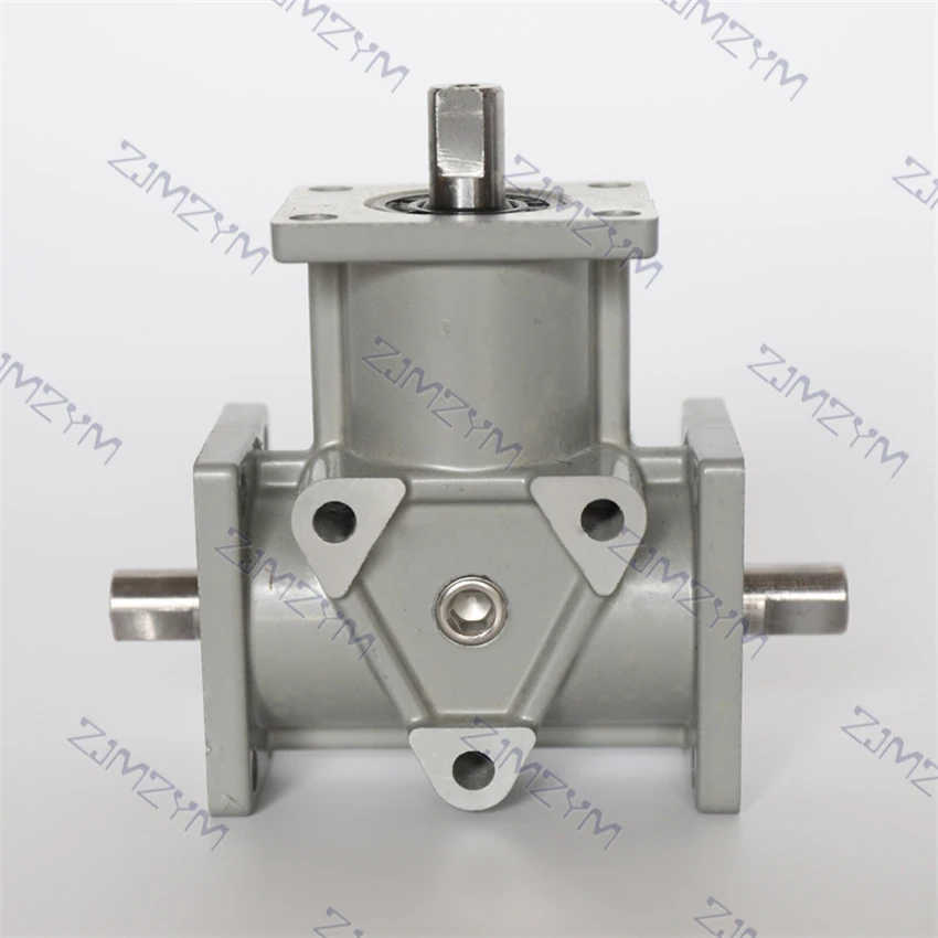 ARA2/ARA4 90° Right Angle Steering Gear Bevel Gear Steering Gear Angle Commutator Gear Box Vertical Aluminum Housing Gearbox