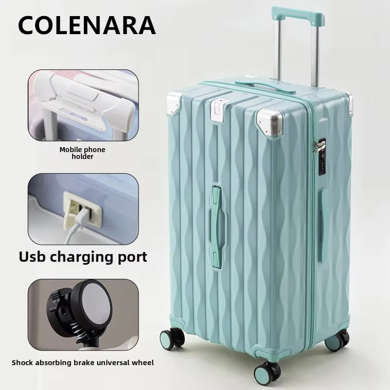COLENARA New Suitcase Large Capacity Trolley Case 4