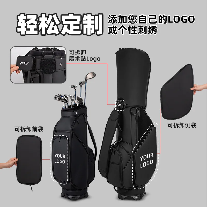 PLAYEAGLE Golf Stand Bag Ultra Lightweight with Strap for Men Women