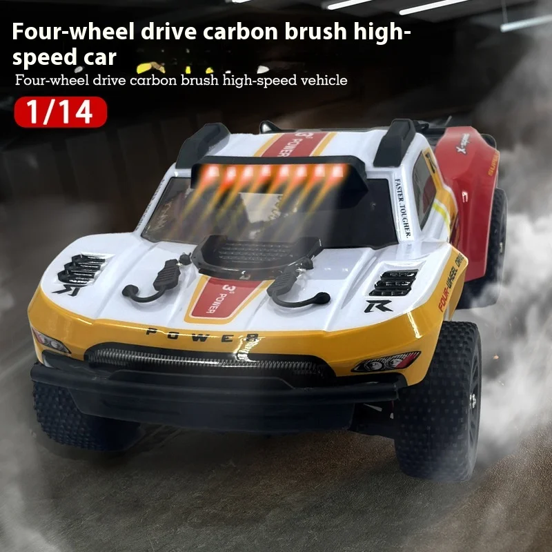 

New Power Square'S Popular X09 Short Card High-Speed Remote Control Off-Road Vehicle, Two Wheel Drive 1:14 Drift Racing Car Toy