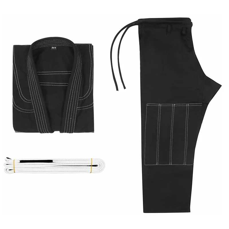 

Легкое летнее кимоно для джиу-джитсу из смесового хлопка, тренировочный костюм для мужчин и женщин