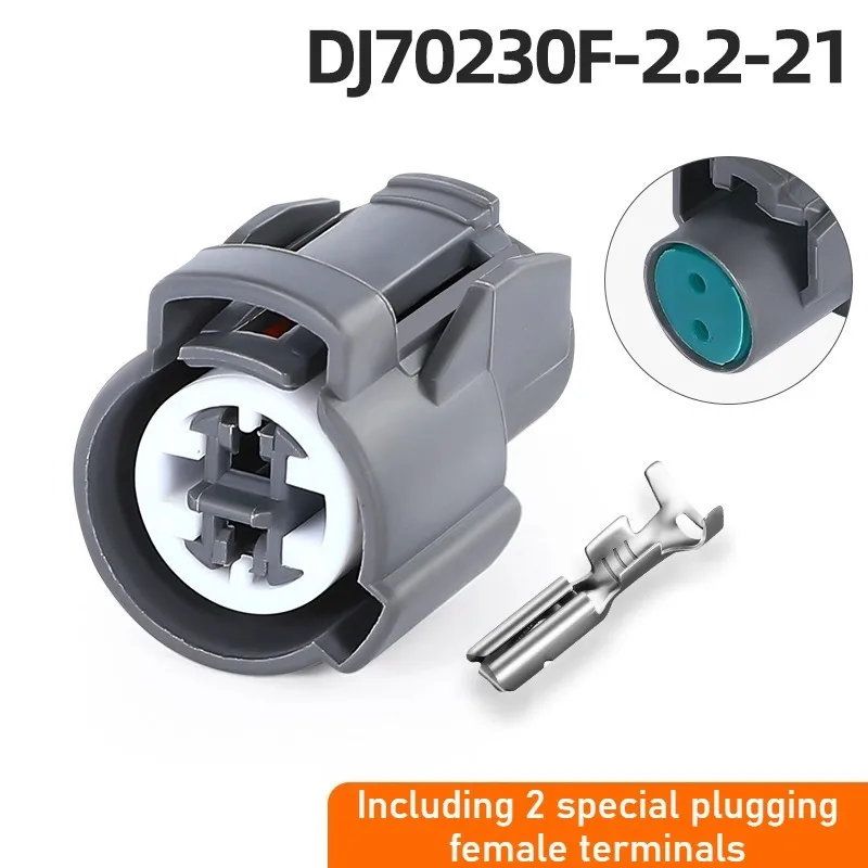 DJ7024YC-2-21 2P Waterproof Connector 6189-0156 Automotive Oil Sensor Plug Pressure Sensor Plug