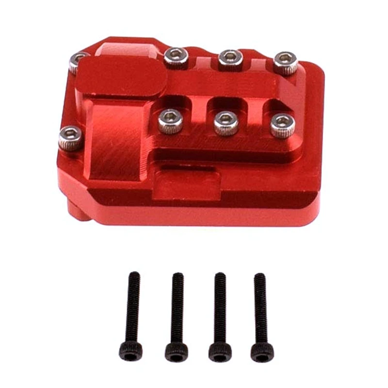 

Aluminum Differential Housing Cover Front And Rear Axle Cover For 1/10 RC Crawler Car Traxxas TRX-4 Upgrade Parts