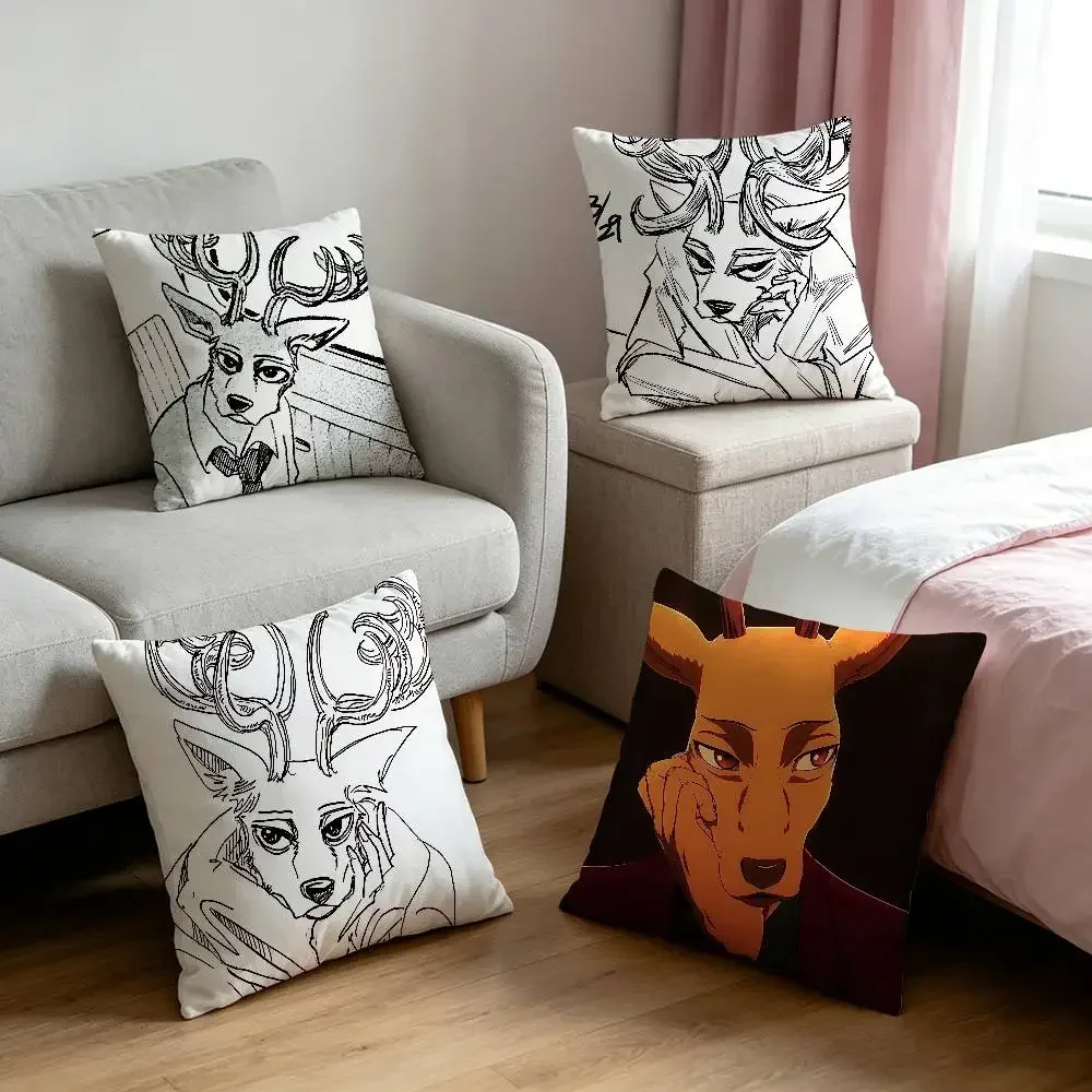 L-Louis Customizable Square Pillowcases, Stylish And Soft, Perfect For Beds, Cars, And Sofas.